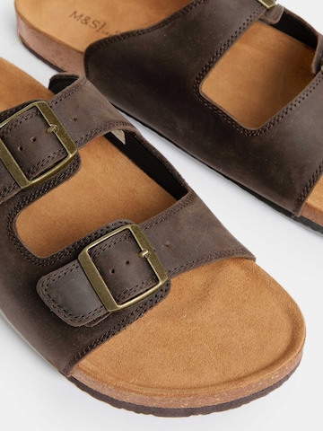 Marks & Spencer Slip-ons in Brown