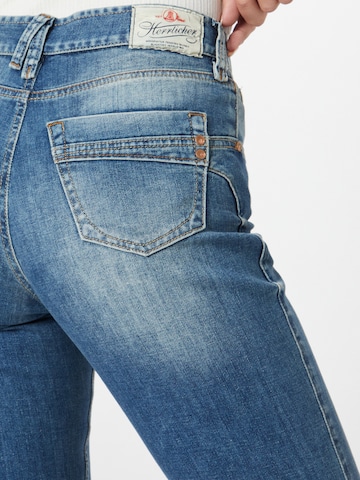 Herrlicher Regular Jeans i blå