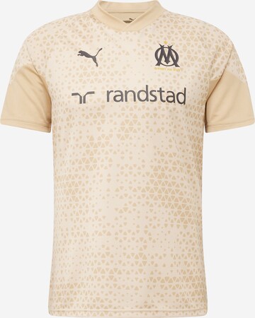 T-Shirt fonctionnel PUMA en beige : devant