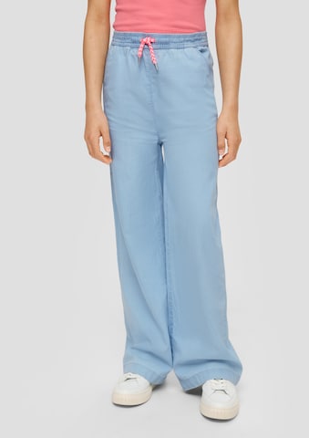 Wide Leg Jean s.Oliver en bleu : devant