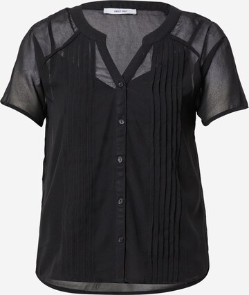 ABOUT YOU Shirt 'Rosie' in Schwarz: predná strana