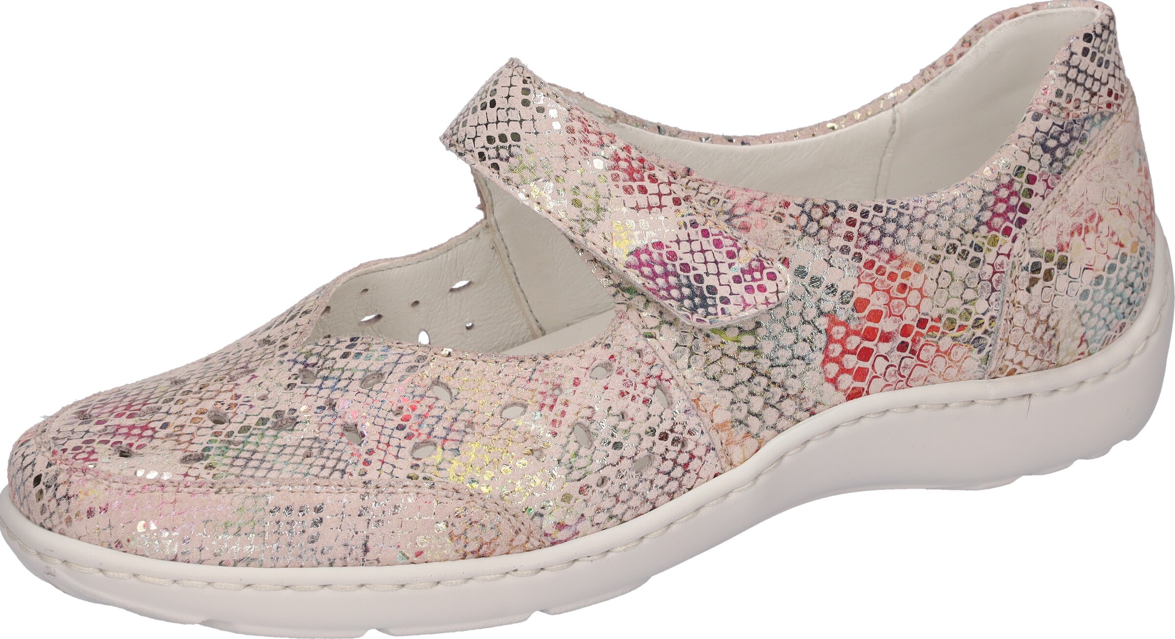 WALDLÄUFER Strap Sandals in Mixed colors: front