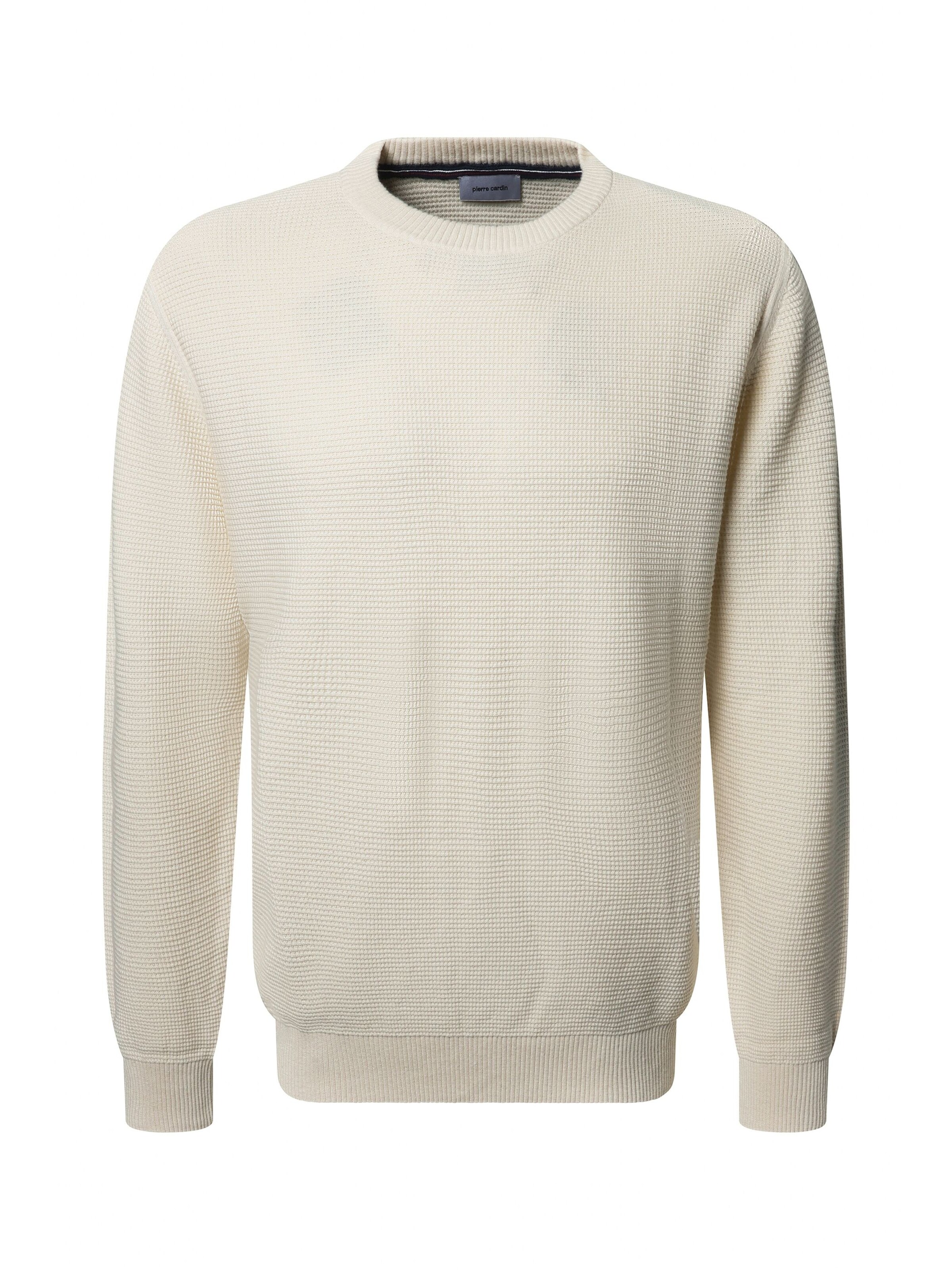 Pull-over PIERRE CARDIN en blanc : devant