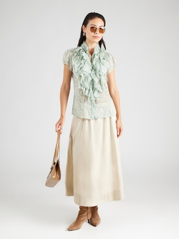 SAINT TROPEZ Blouse 'LiljaSZ' in Blauw