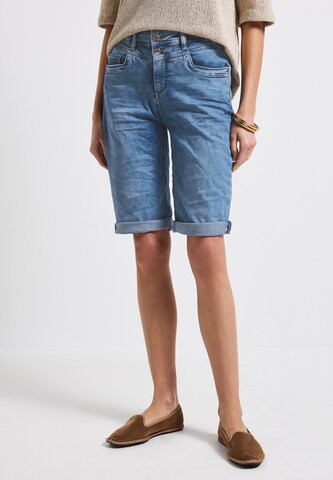 STREET ONE Slim fit Jeans in Blue: front