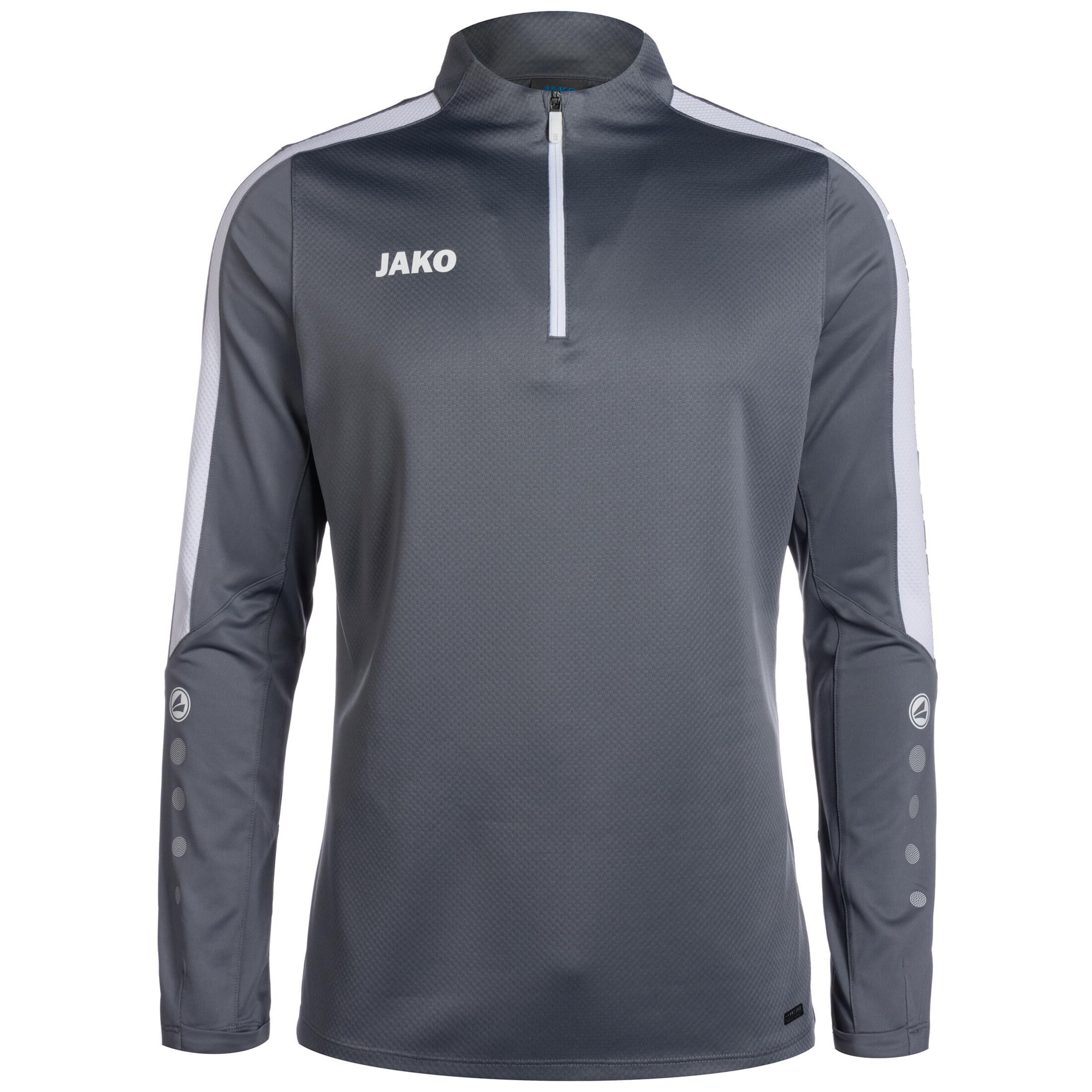 JAKO Funktionsshirt 'Power' in Grau: Vorderseite