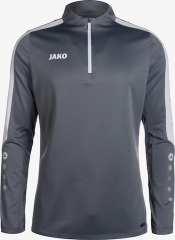 Sweat de sport JAKO en gris : devant