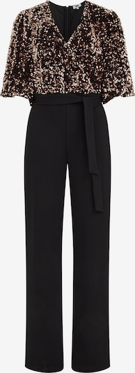 WE Fashion Jumpsuit in bronze / schwarz, Produktansicht