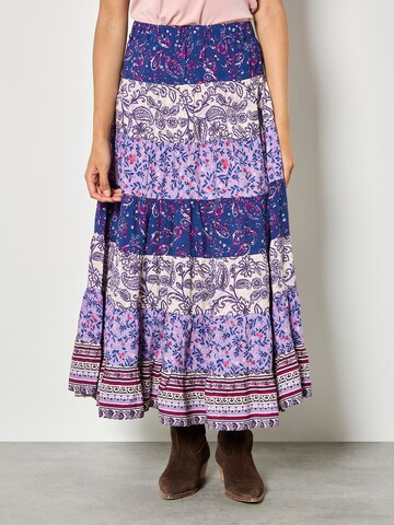 Apricot Rok ' ' in Lila: voorkant