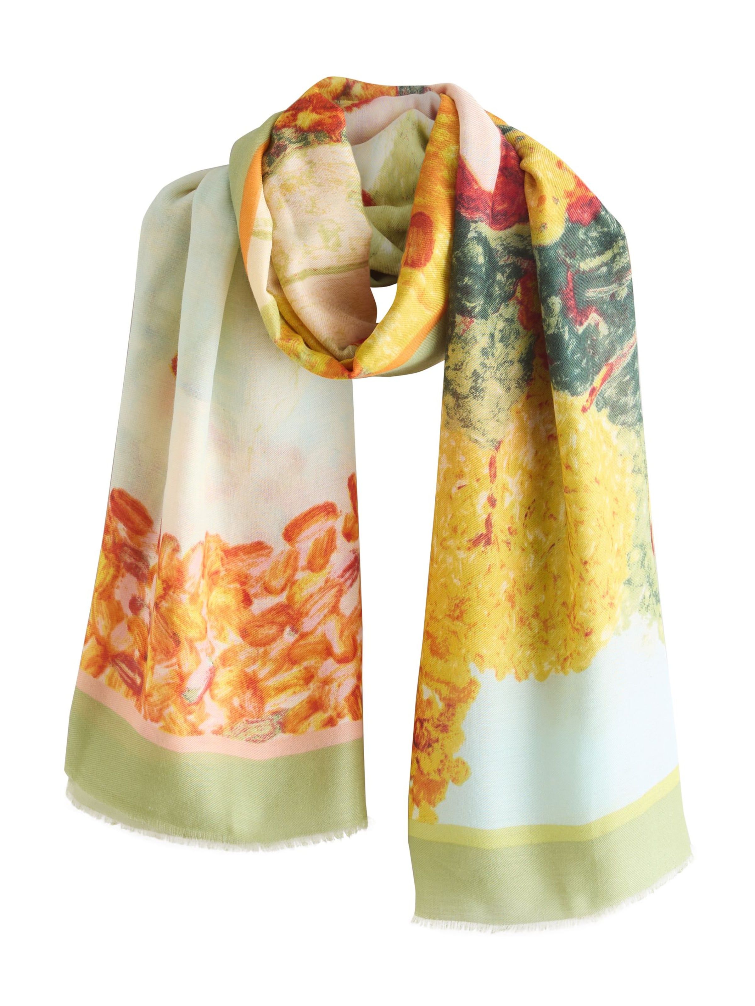 Sciarpa 'Next x Benjamin MacGregor' di Next in verde: frontale