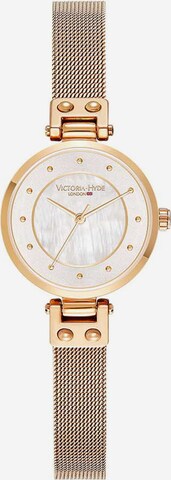 Orologio analogico di Victoria Hyde in oro: frontale