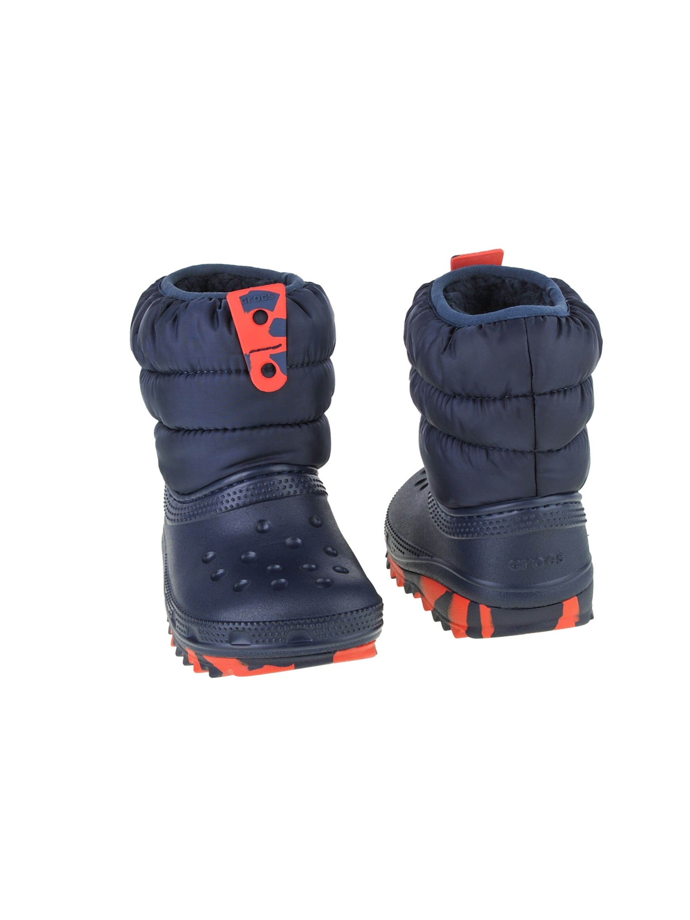 Crocs Snowboots 'Classic Neo Puff Boot Toddler' in Blauw