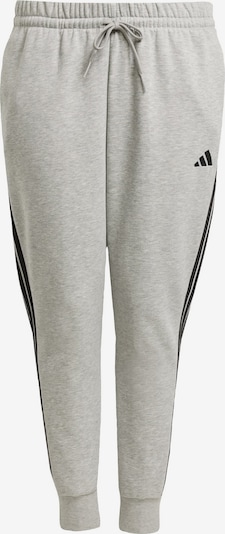 ADIDAS SPORTSWEAR Pantalon de sport 'Essentials' en gris / noir, Vue avec produit