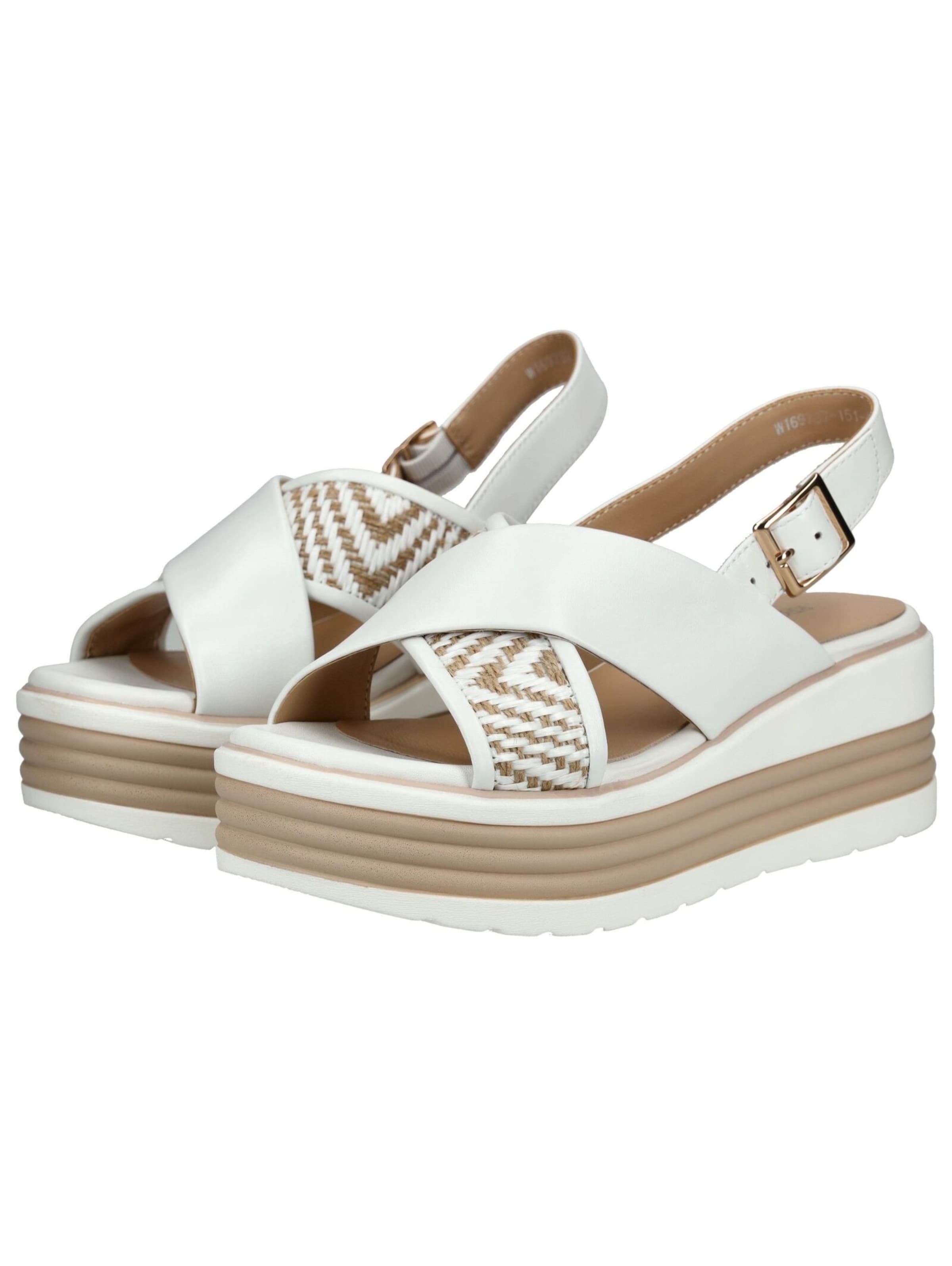 Sandales Regarde le Ciel en blanc