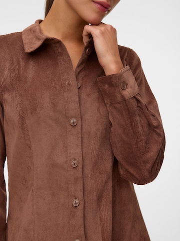 VERO MODA Μπλουζοφόρεμα 'VMSANNE' σε καφέ