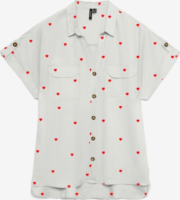 VERO MODA Bluzka 'VMBUMPY' w kolorze biały: przód