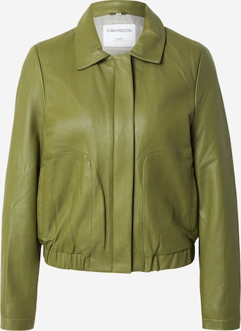 OAKWOOD Prehodna jakna 'ODESSA' | zelena barva: sprednja stran