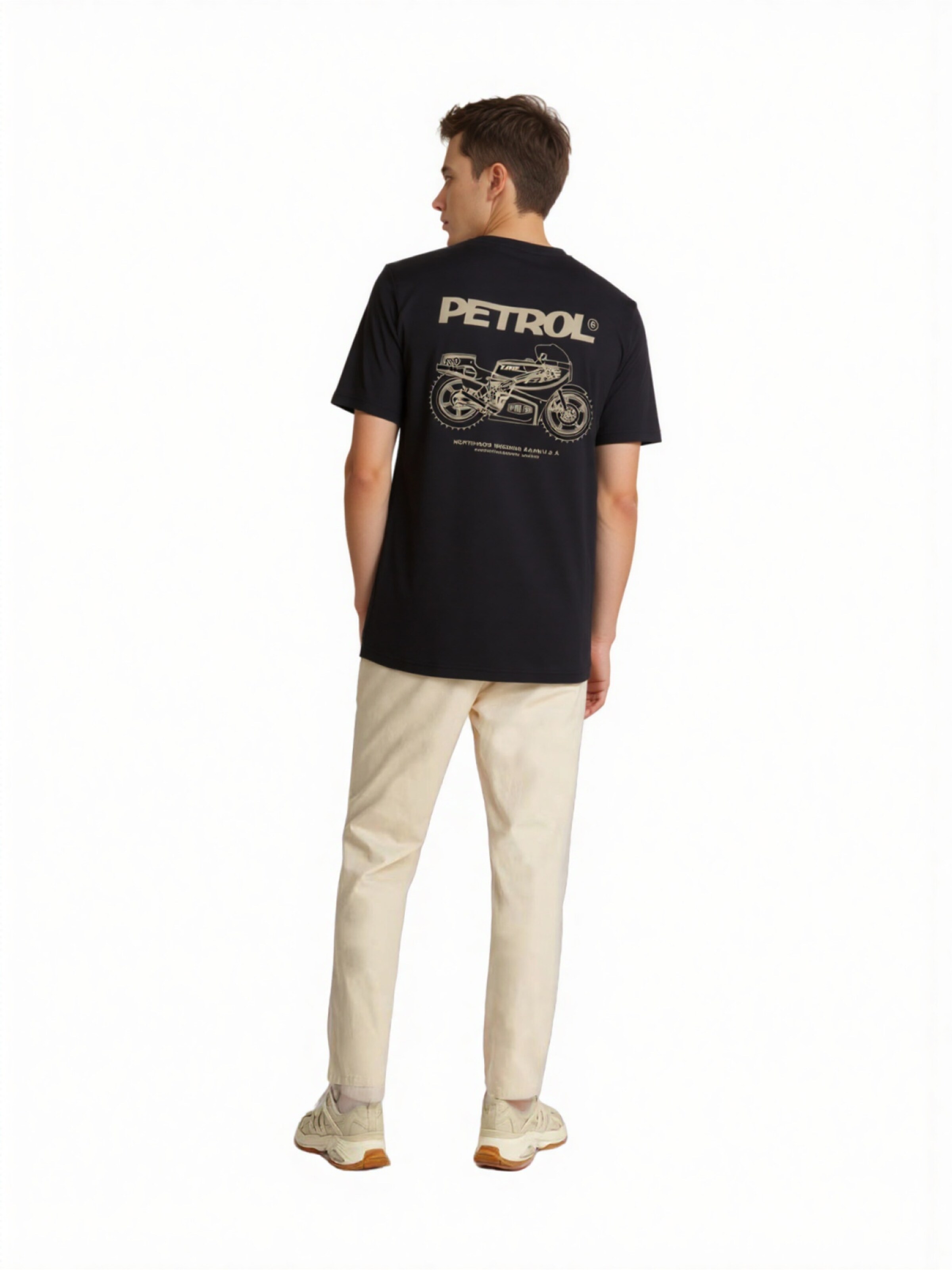 T-Shirt Petrol Industries en noir