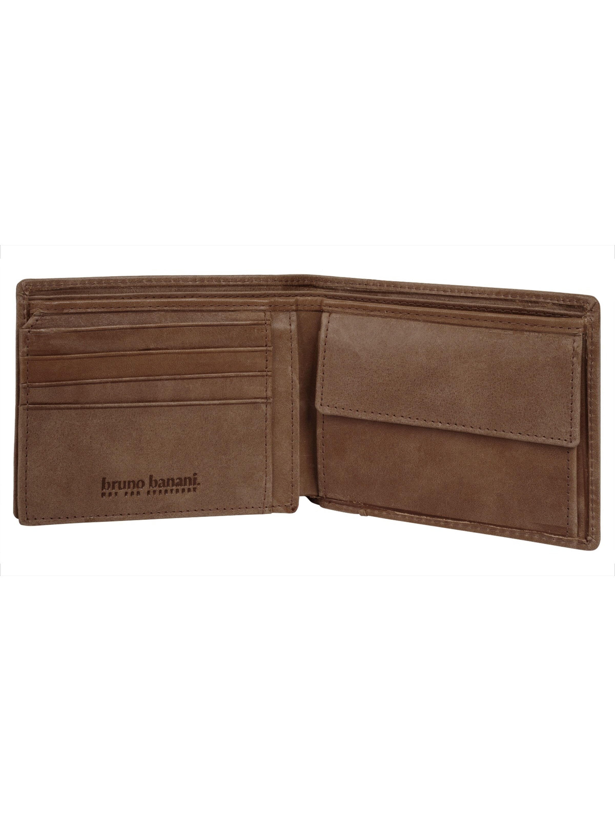 Bruno Banani Portemonnaie 'Bruno Banani Geldbörse'‌‌‌ in Braun