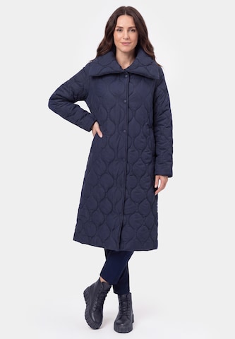 usha BLUE LABEL - Abrigo de entretiempo en azul: frente
