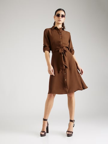 Lauren Ralph Lauren - Vestido camisero 'KARALYNN' en marrón
