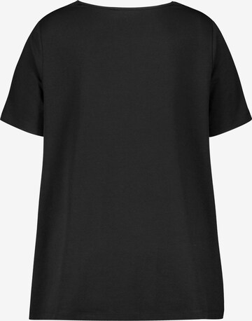 SAMOON T-Shirt in Schwarz