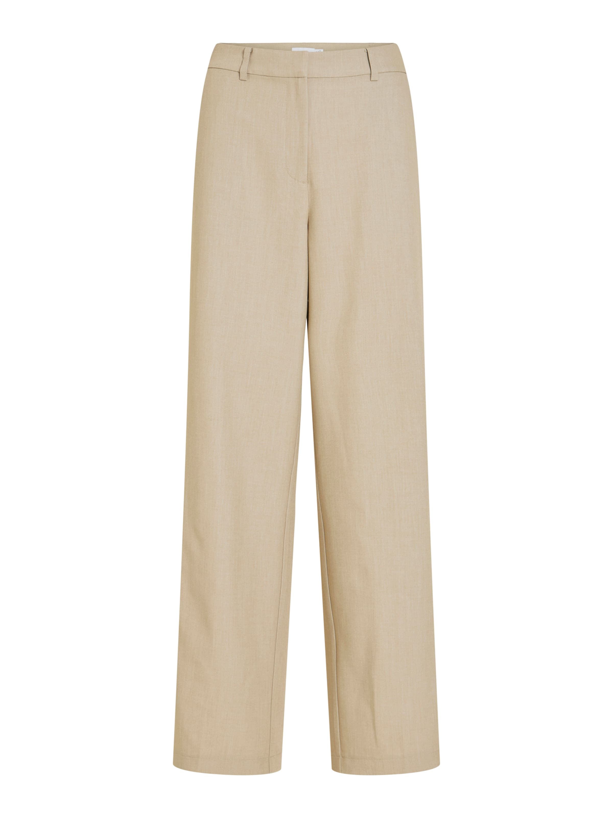 VILA - regular Pantalón 'VISIFFE' en beige: frente