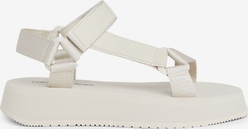 Sandales Calvin Klein Jeans en blanc