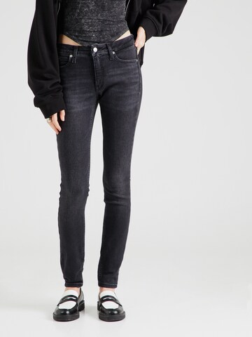 Calvin Klein Jeans Skinny Džíny – modrá: přední strana