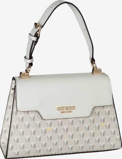 GUESS Sacs à main 'Hallie' en or / gris / noir / blanc, Vue avec produit