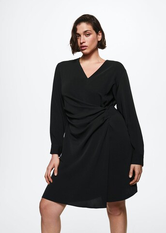 MANGO Kleid in Schwarz