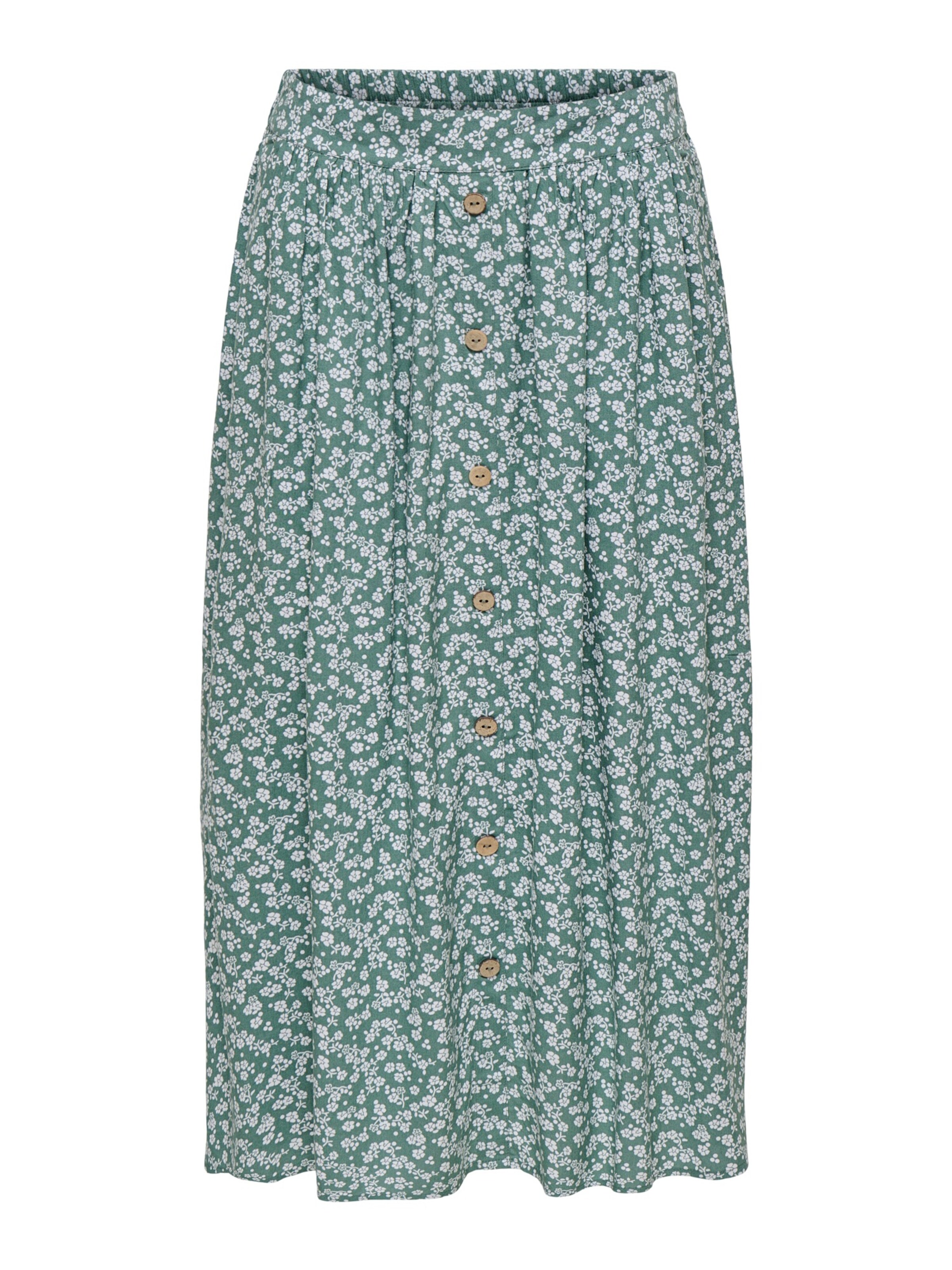 ONLY Kjol 'ONLMILANO' i grön: framsida