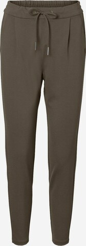 VERO MODA Pleat-Front Pants 'Eva' in Green: front