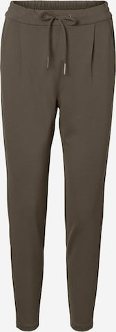 VERO MODA Tapered Pleat-front trousers 'Eva' in Green: front