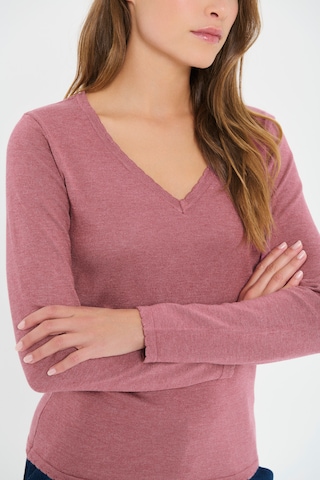 SAINT TROPEZ Pullover in Pink