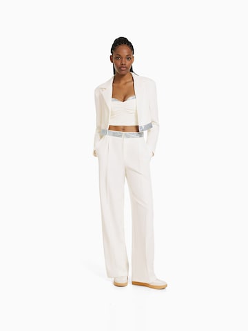 Blazer Bershka en blanc