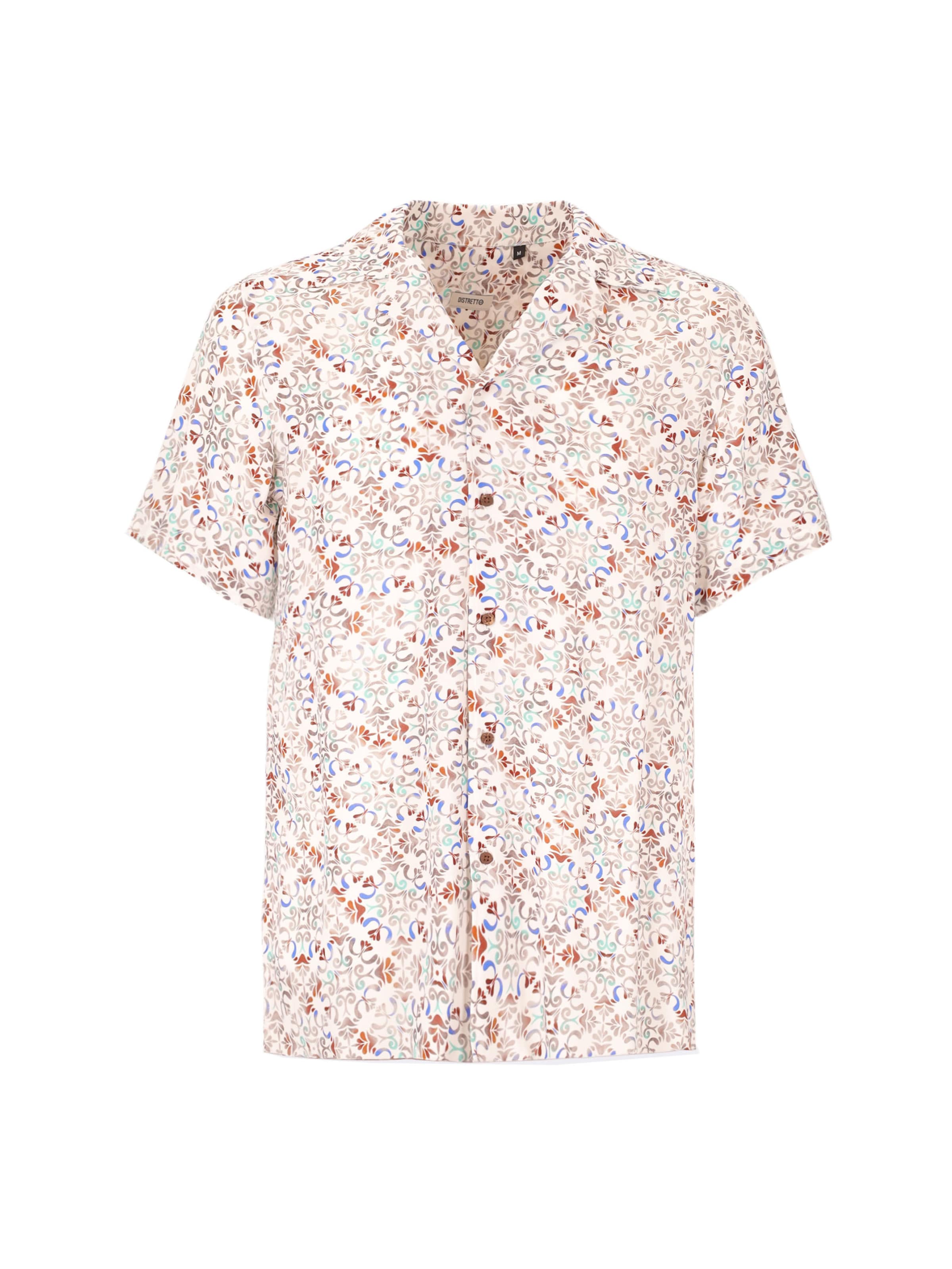 Distretto12 Regular fit Overhemd in Gemengde kleuren: voorkant