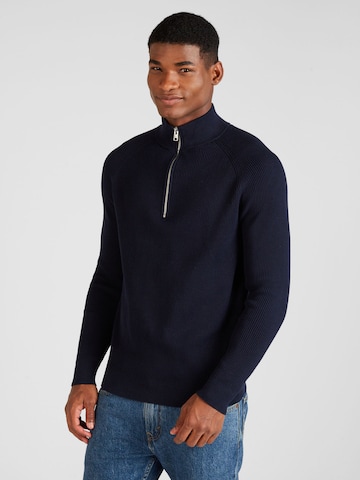 s.Oliver Sweater in Blue: front