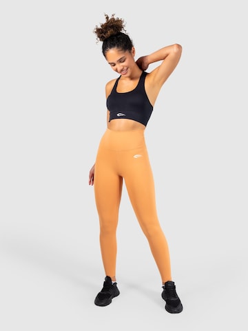 Smilodox Skinny Sports trousers 'Affectionate' in Orange