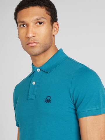 UNITED COLORS OF BENETTON Poloshirt in Grün