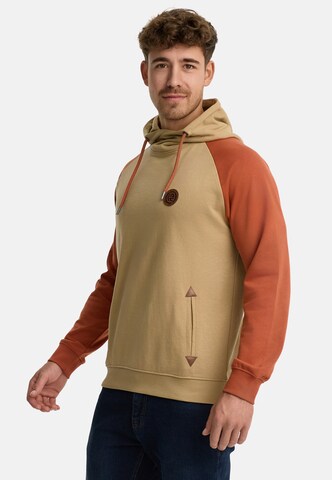 Sweat-shirt 'Rowland' INDICODE JEANS en beige