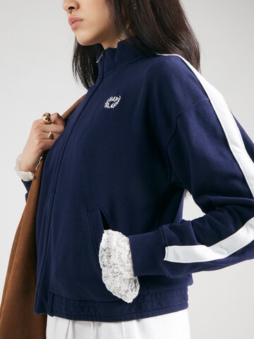 GAP - Sudadera con cremallera en azul
