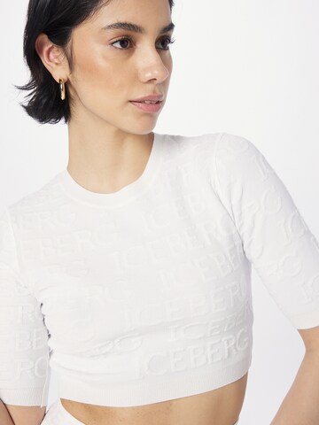 ICEBERG Shirt 'MAGLIA' in White