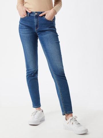 Slimfit Jeans de la ESPRIT pe albastru: față