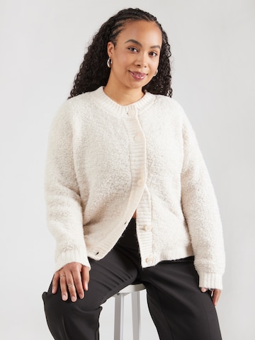 Z-One - Cárdigan 'So44lea' en beige: frente