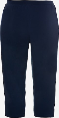 Ulla Popken Slimfit Broek in Blauw