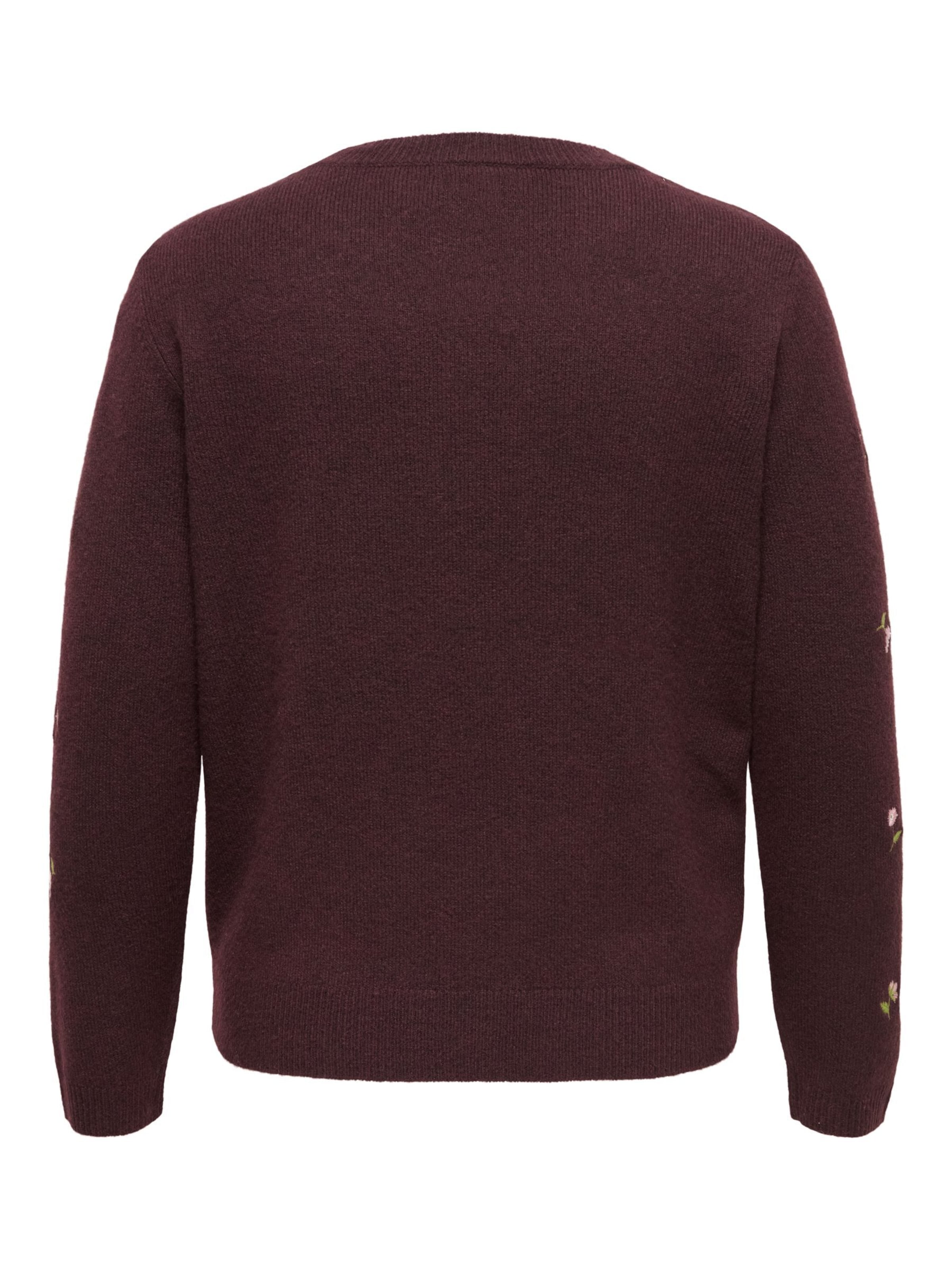 ONLY Carmakoma Sweater in Brown