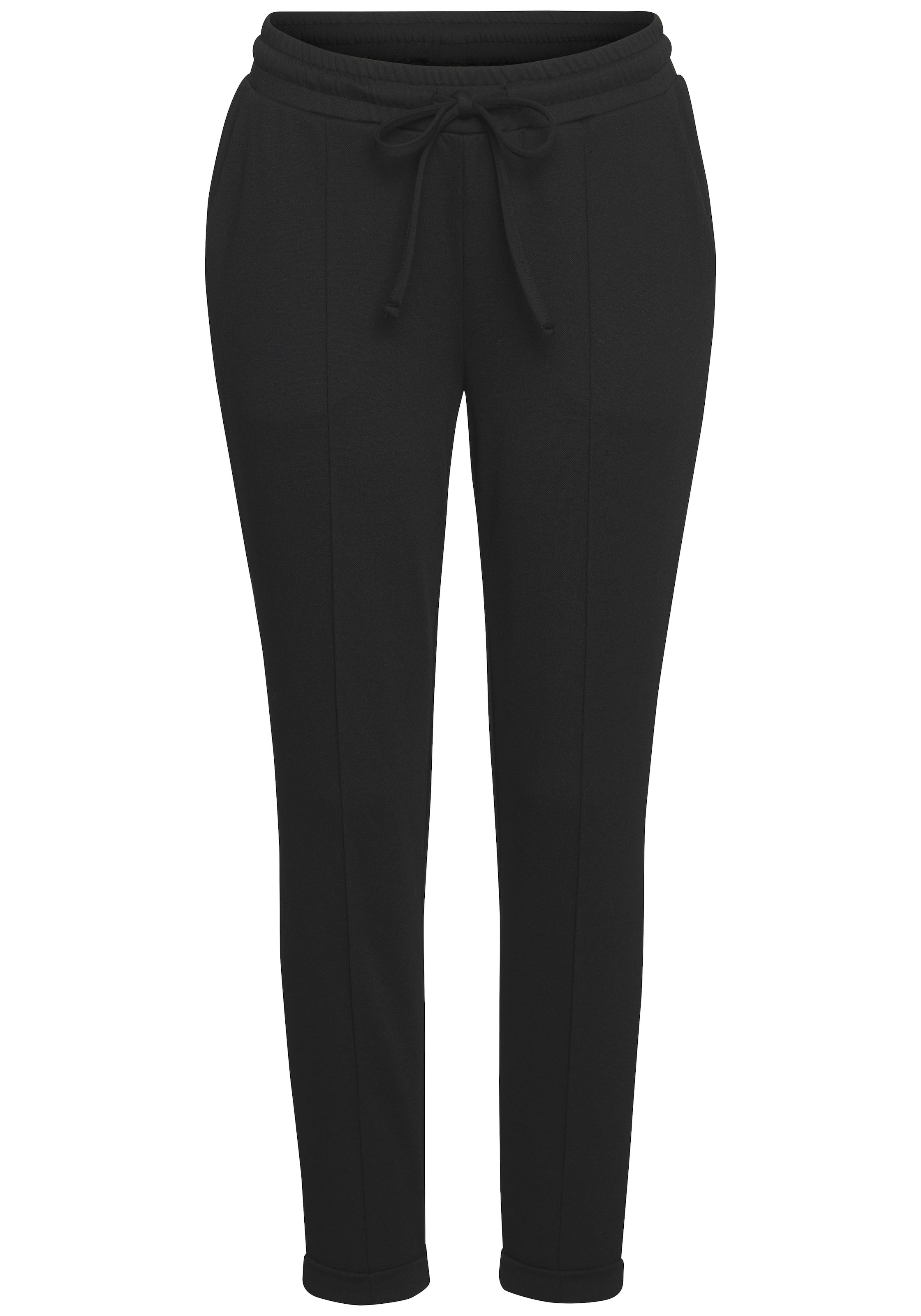 LASCANA Regular Hose in Schwarz: Vorderseite