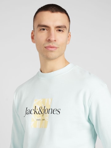 JACK & JONES Sweatshirt 'Lafayette' i blå