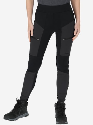 SWEDEMOUNT - Pantalón de montaña 'Trondheim' en negro: frente